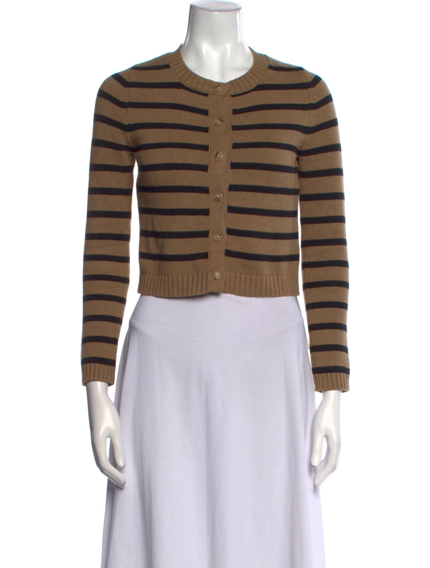 Denimist Striped Crew Neck Sweater