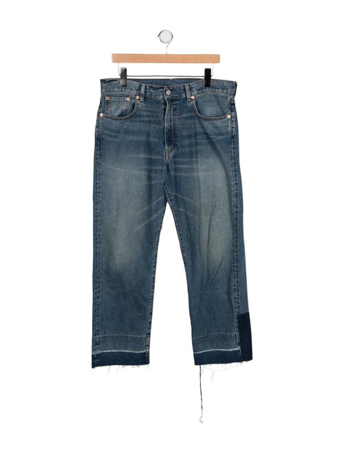 Denimist High-Rise Straight Leg Jeans