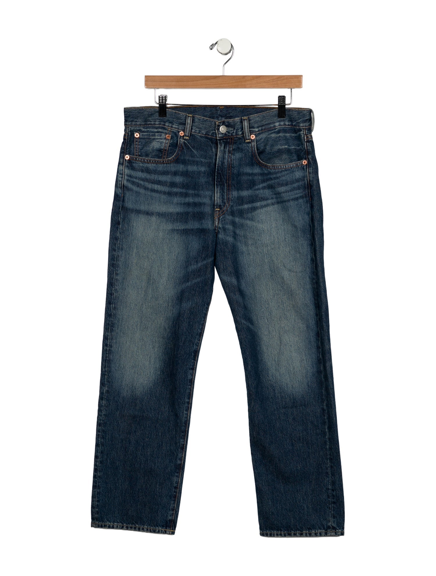 Denimist High-Rise Straight Leg Jeans