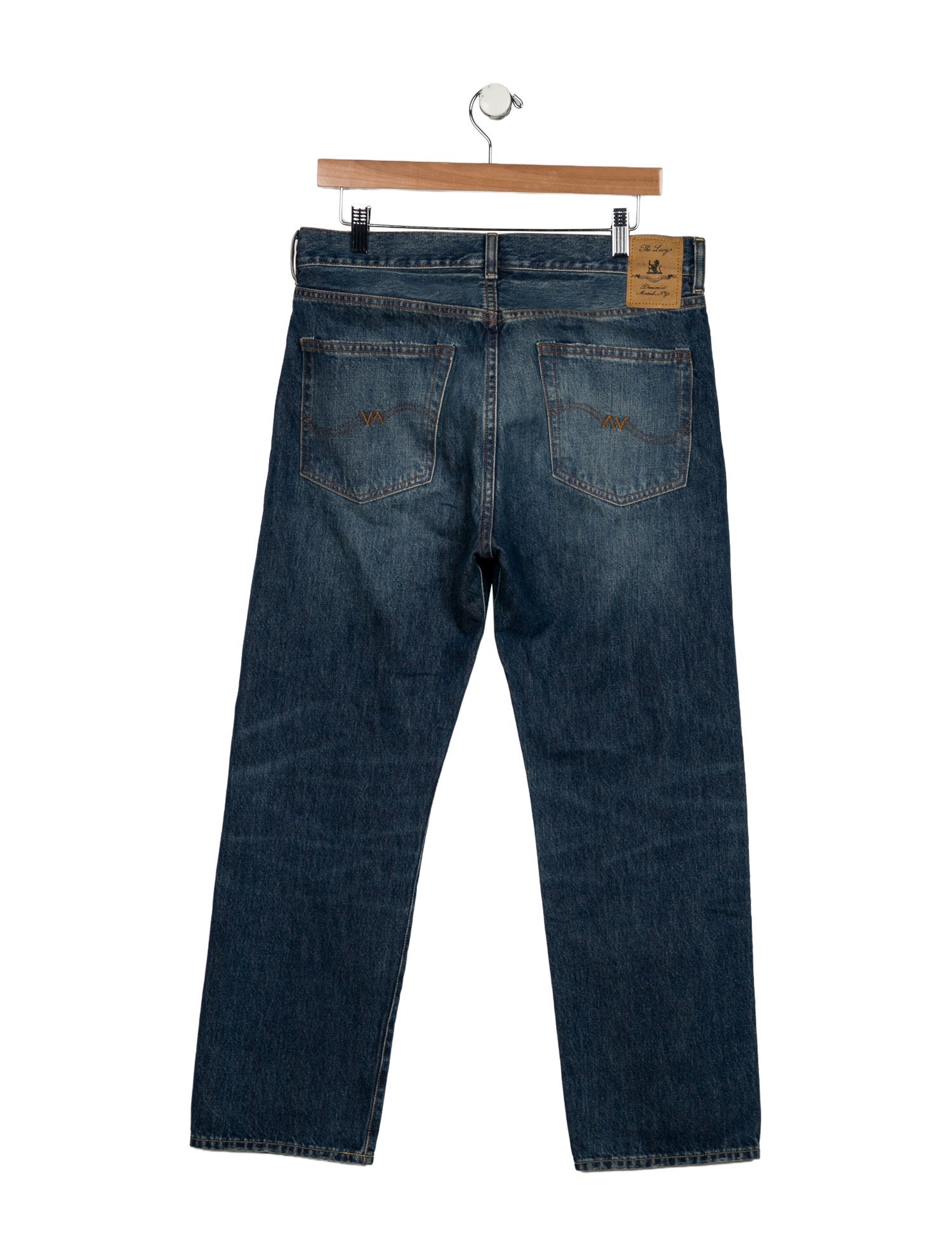 Denimist High-Rise Straight Leg Jeans