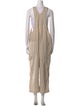 Denimist Striped Square Neckline Jumpsuit