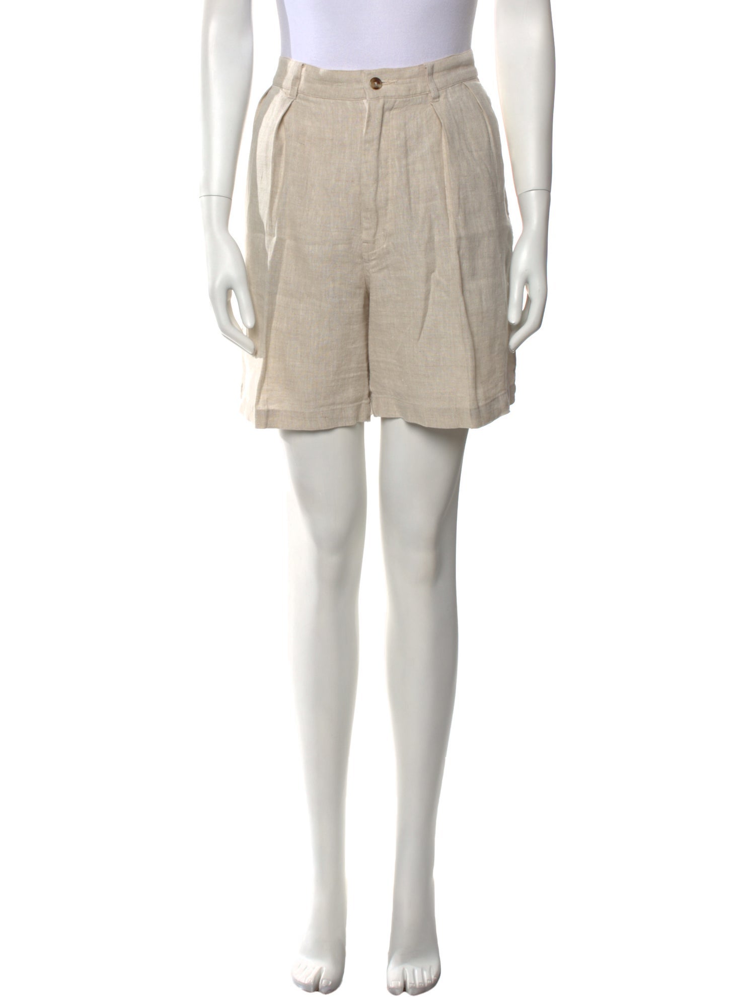 Denimist Linen Knee-Length Shorts
