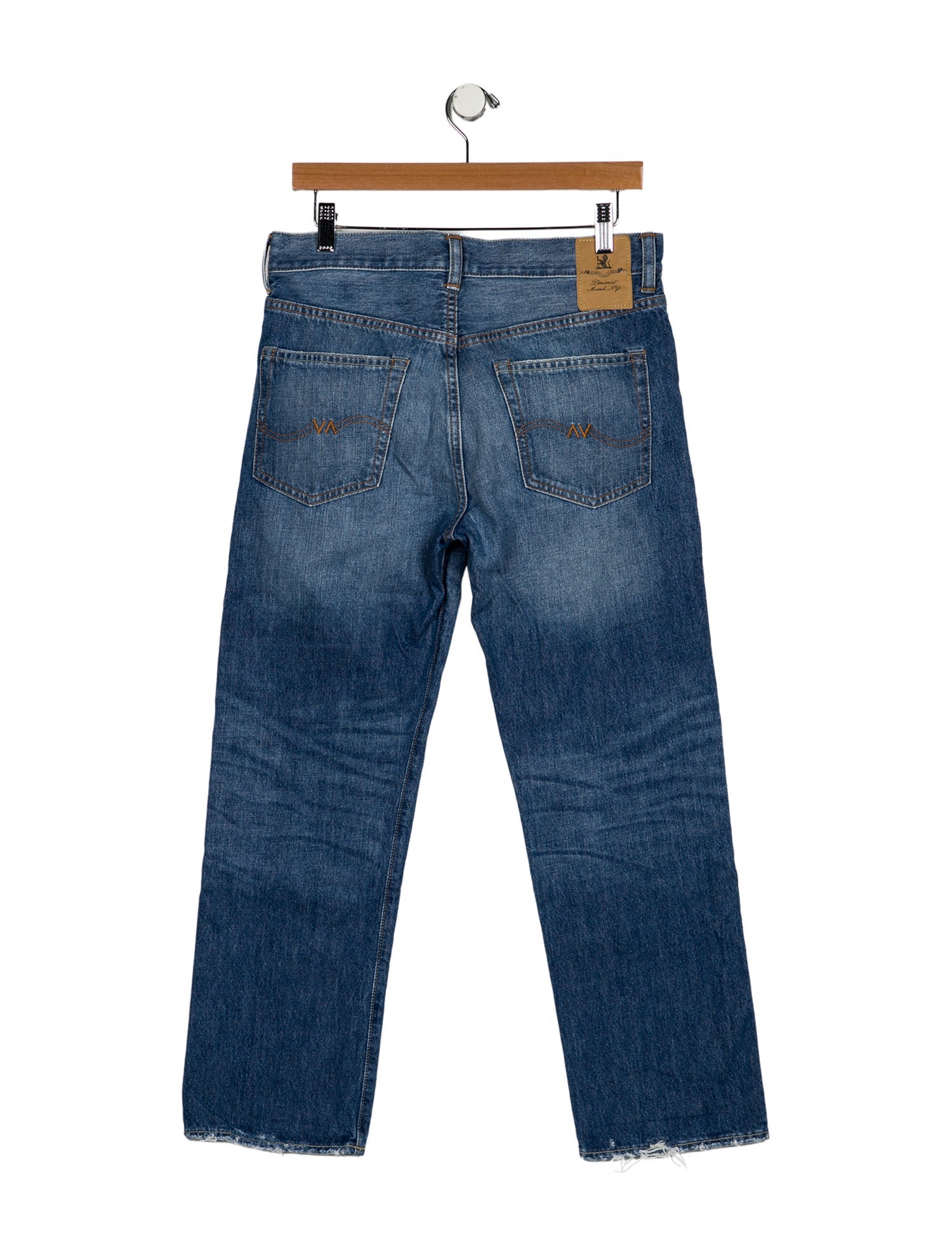 Denimist Mid-Rise Straight Leg Jeans