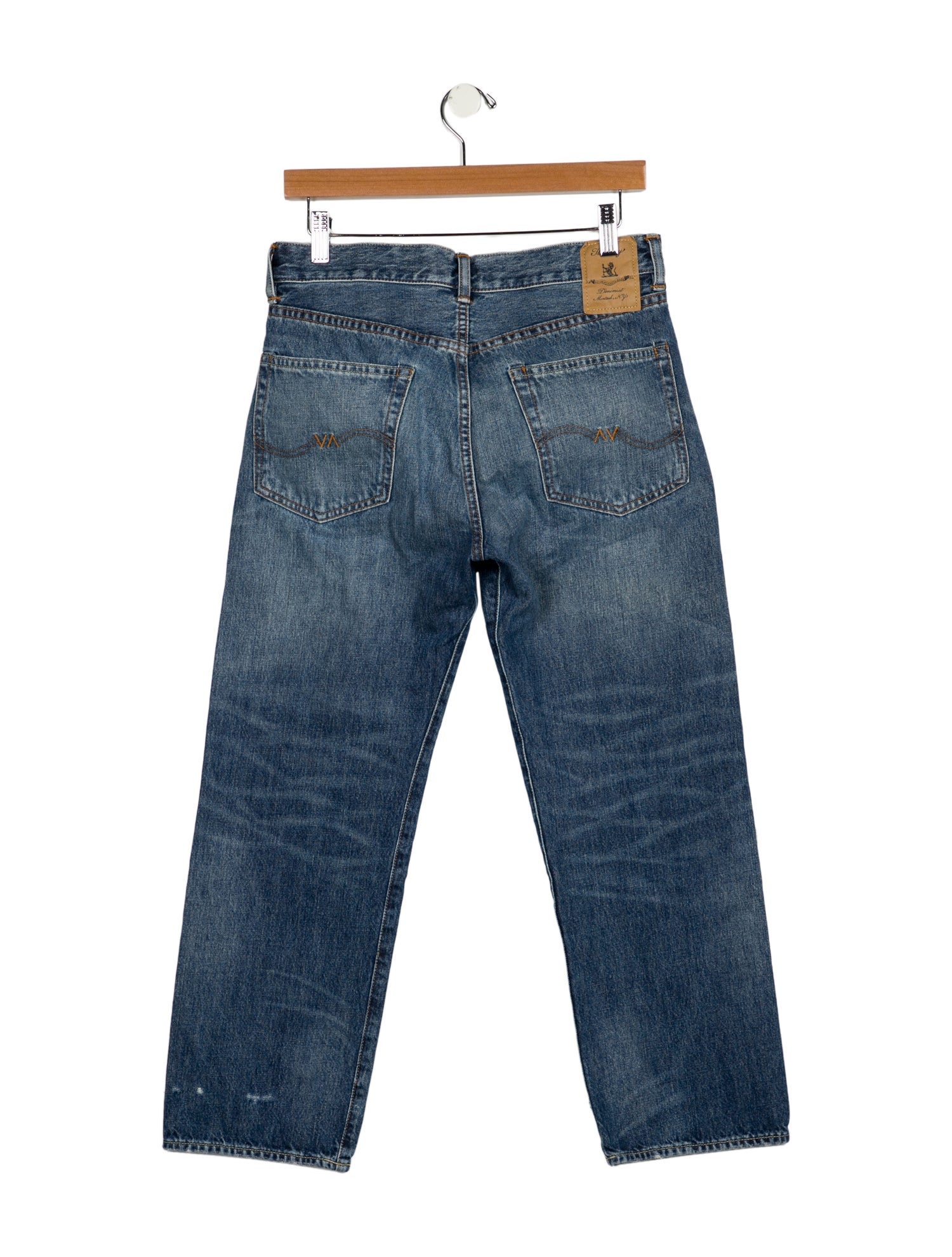 Denimist Mid-Rise Straight Leg Jeans