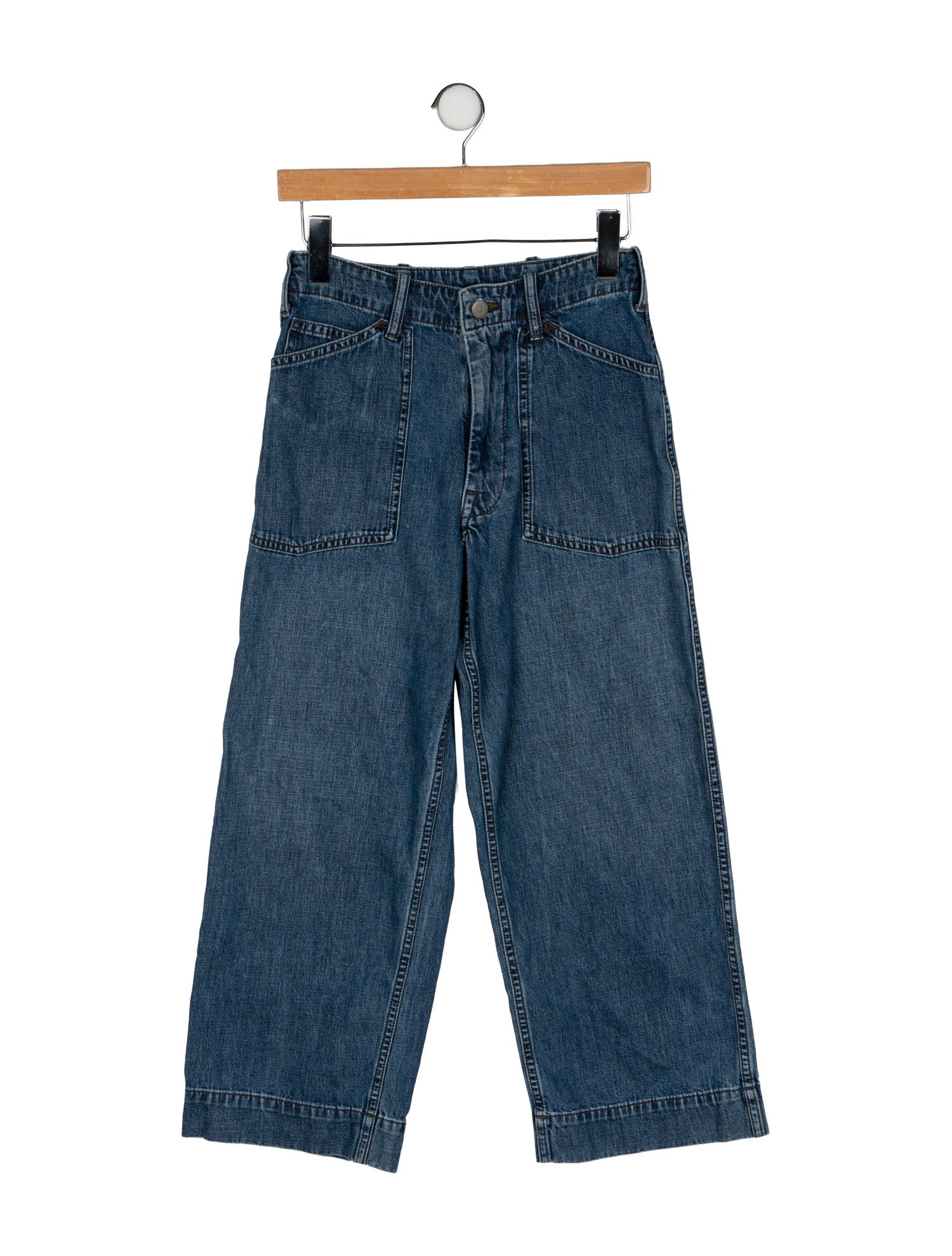 Denimist High-Rise Wide Leg Jeans