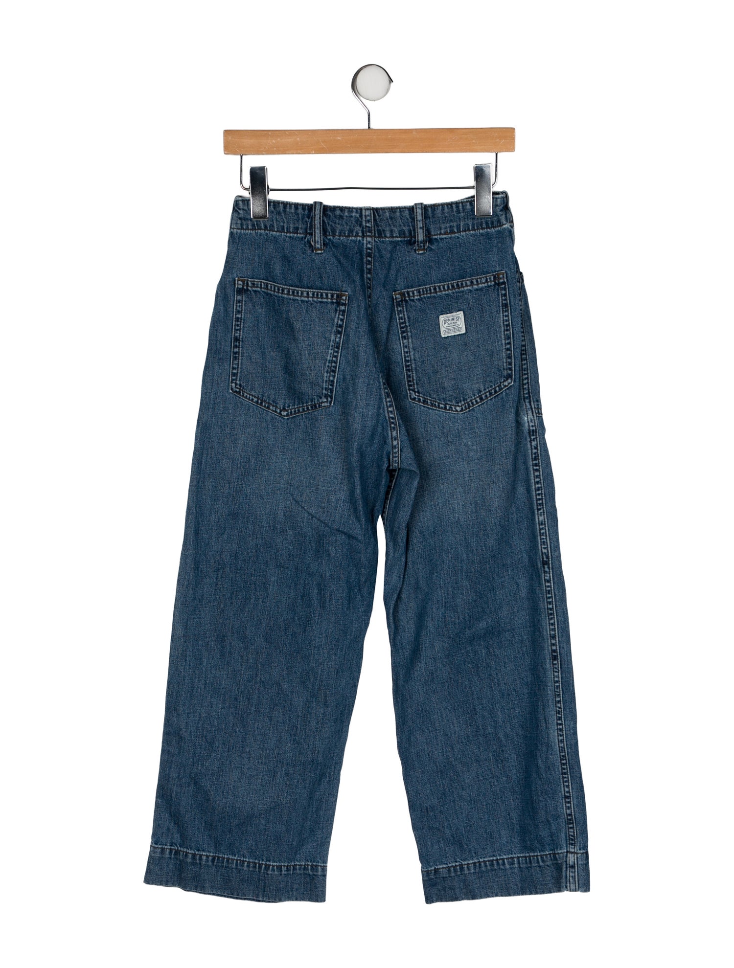 Denimist High-Rise Wide Leg Jeans