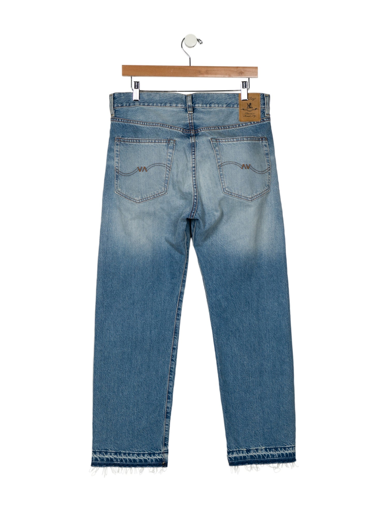 Denimist High-Rise Straight Leg Jeans