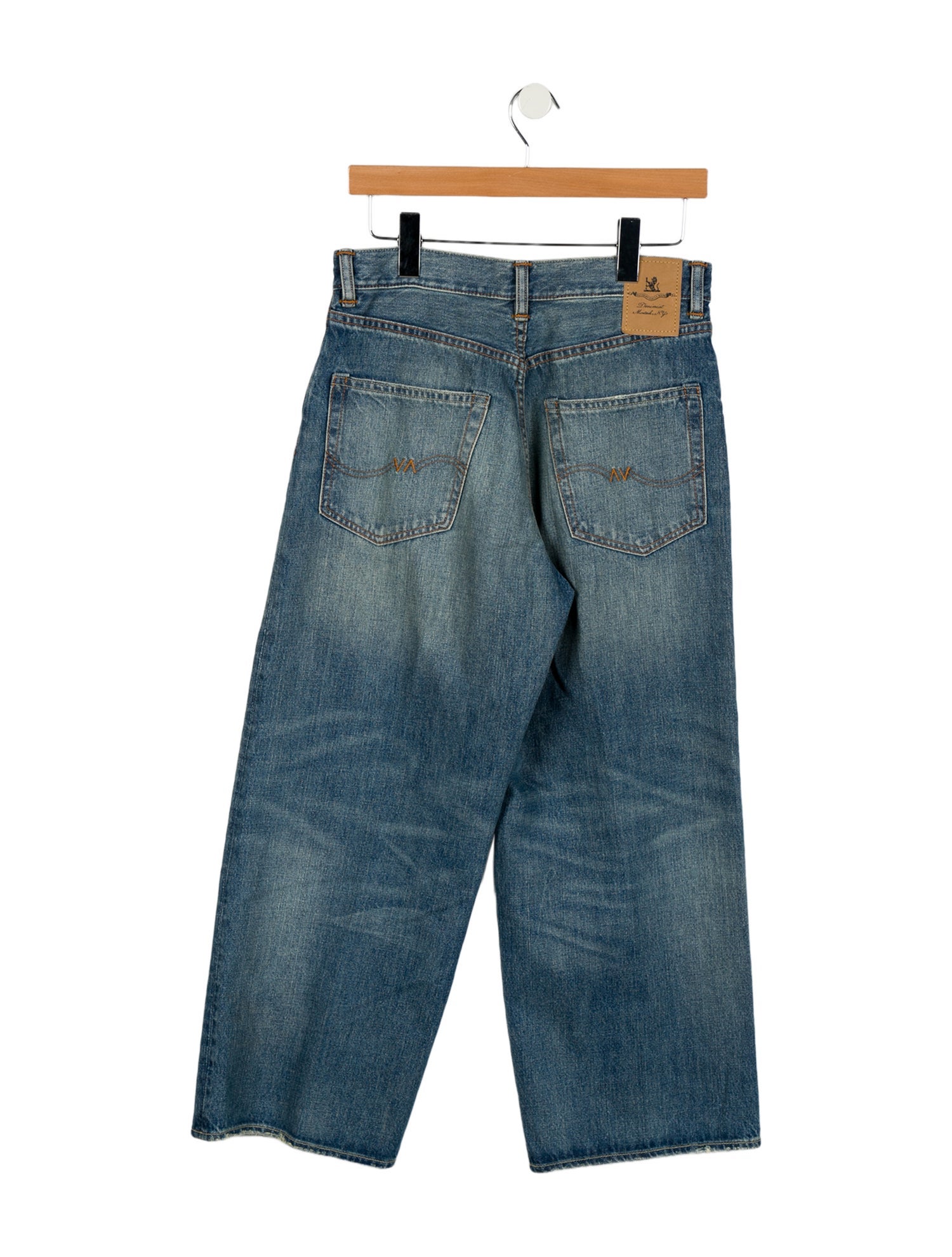 Denimist High-Rise Wide Leg Jeans