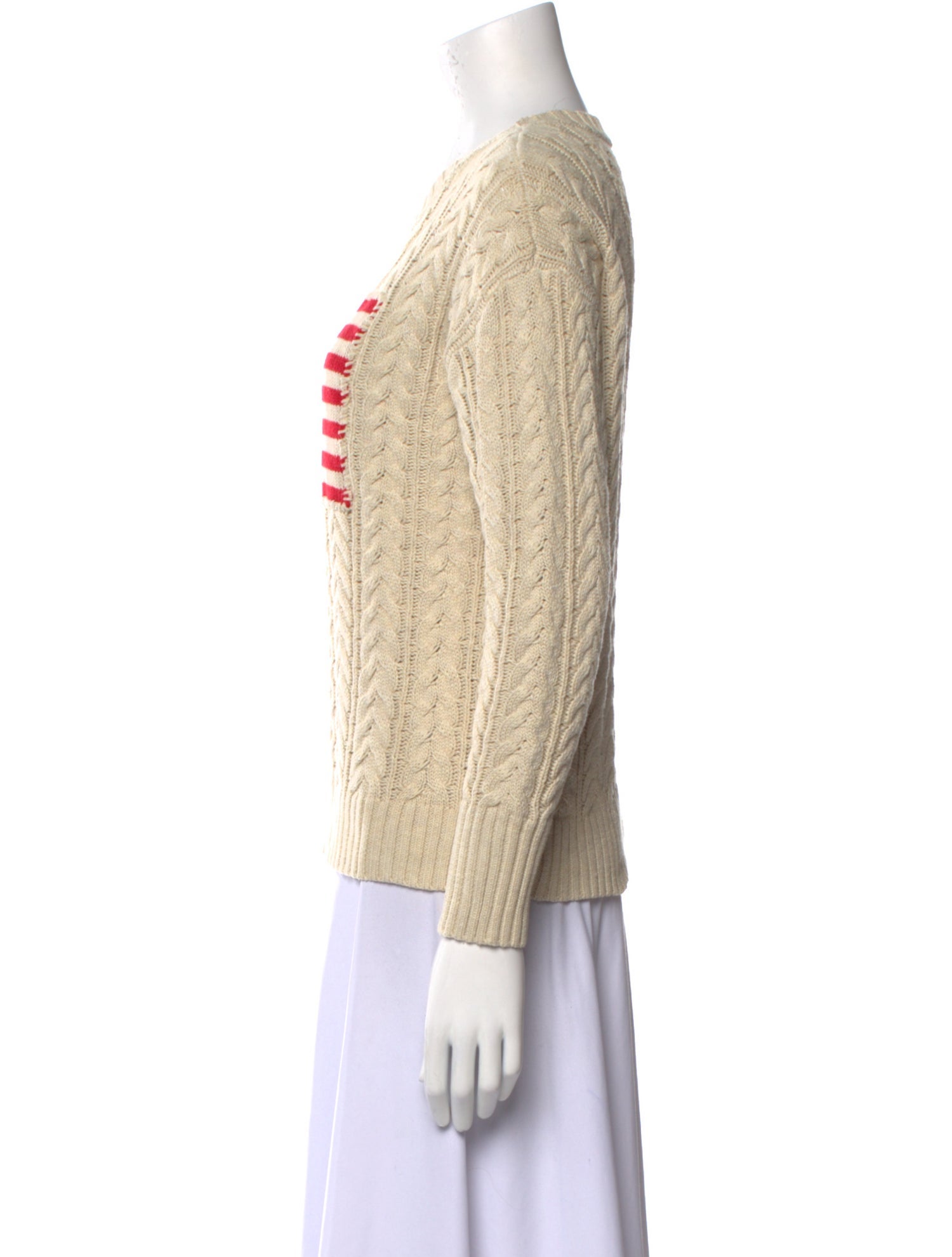 Denimist Printed Crew Neck Sweatshirt