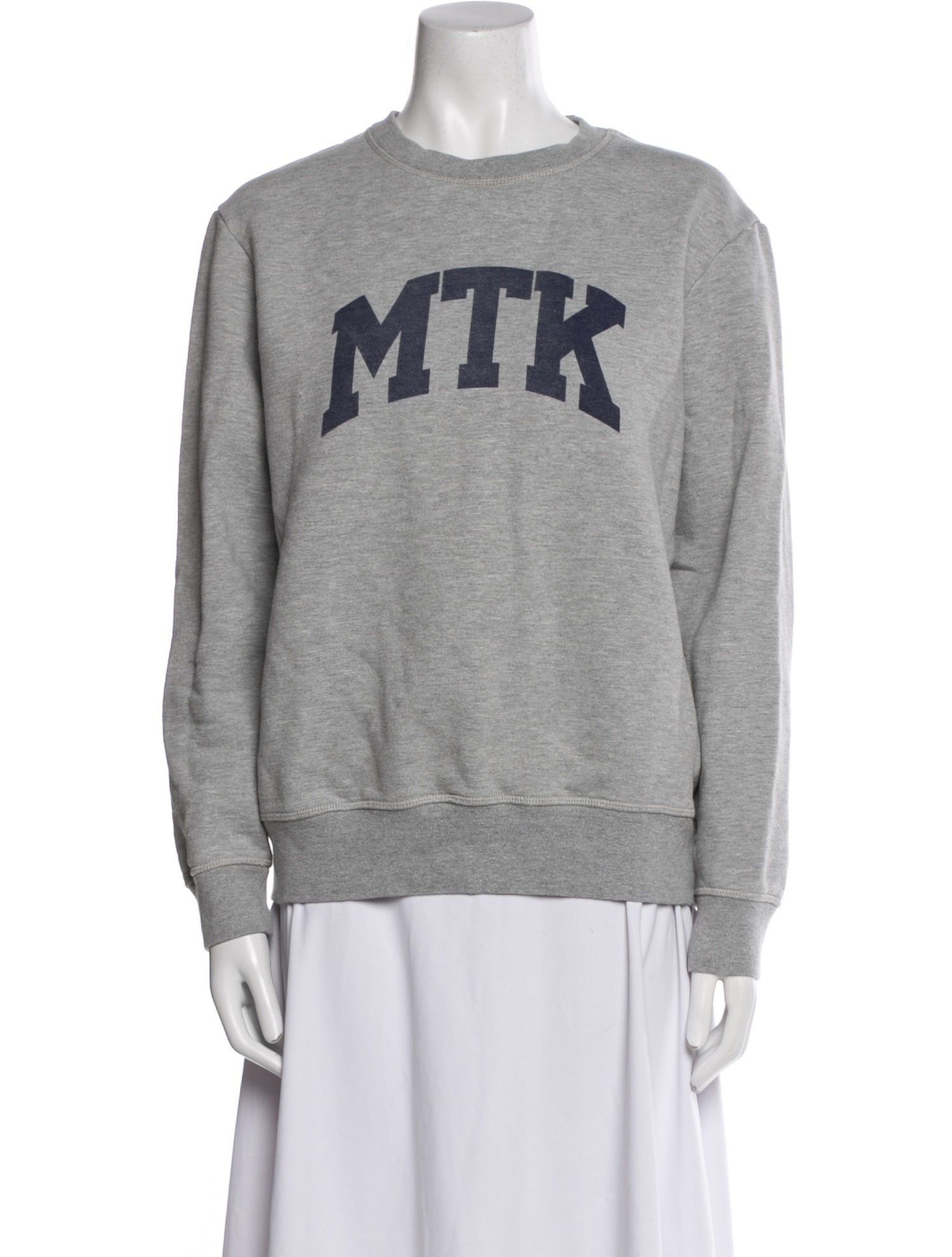 Denimist Graphic Print Crew Neck Sweater