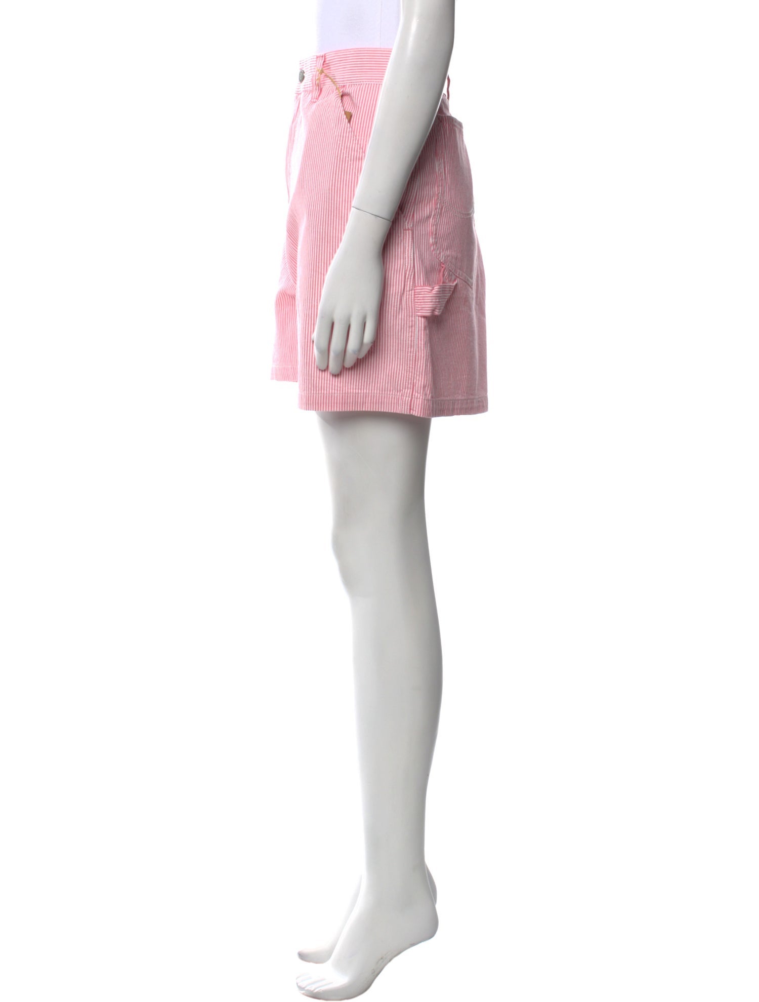 Denimist Striped Knee-Length Shorts w/ Tags