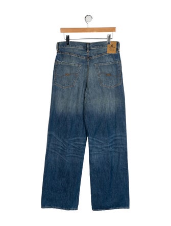 Denimist High-Rise Wide Leg Jeans