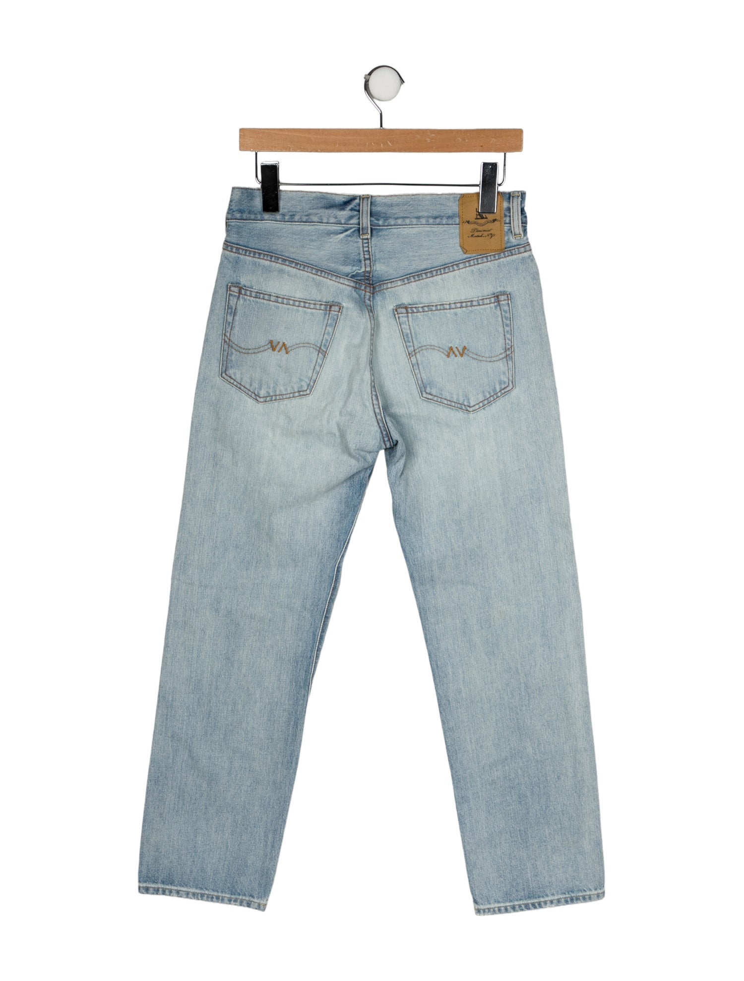 Denimist Mid-Rise Straight Leg Jeans
