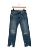 Denimist High-Rise Straight Leg Jeans