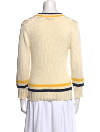 Denimist Printed V-Neck Sweater