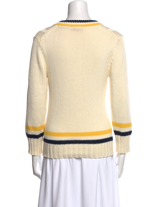 Denimist Printed V-Neck Sweater