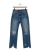 Denimist High-Rise Straight Leg Jeans