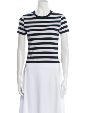 Denimist Striped Crew Neck T-Shirt