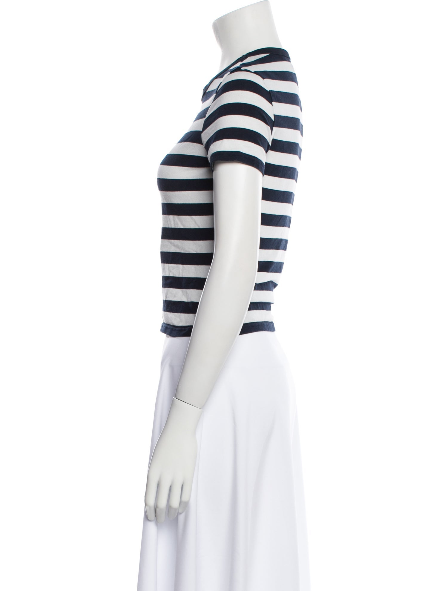 Denimist Striped Crew Neck T-Shirt