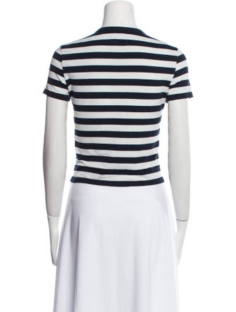 Denimist Striped Crew Neck T-Shirt