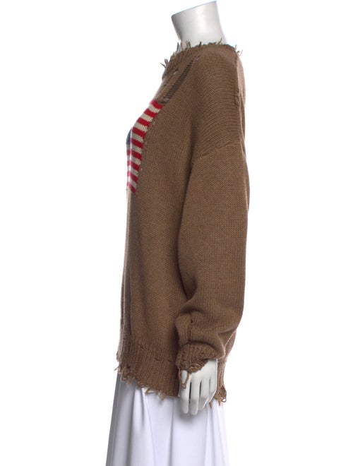 Denimist Graphic Print Crew Neck Sweater