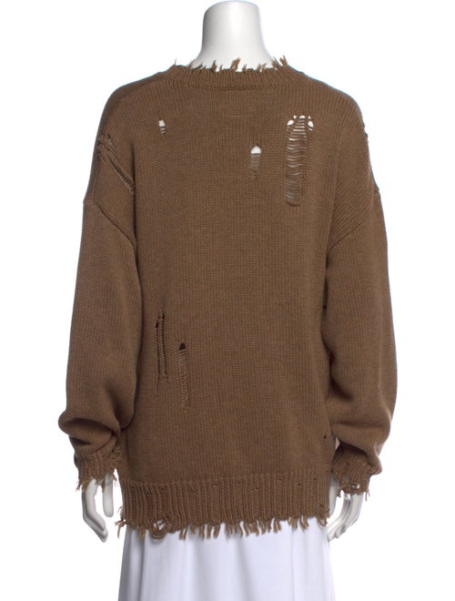 Denimist Graphic Print Crew Neck Sweater