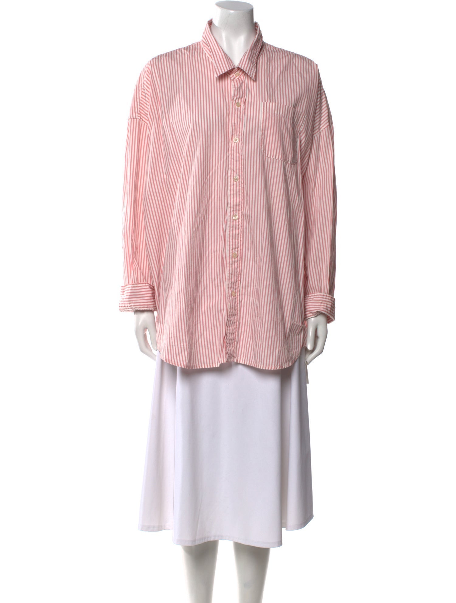 Denimist Striped Long Sleeve Tunic