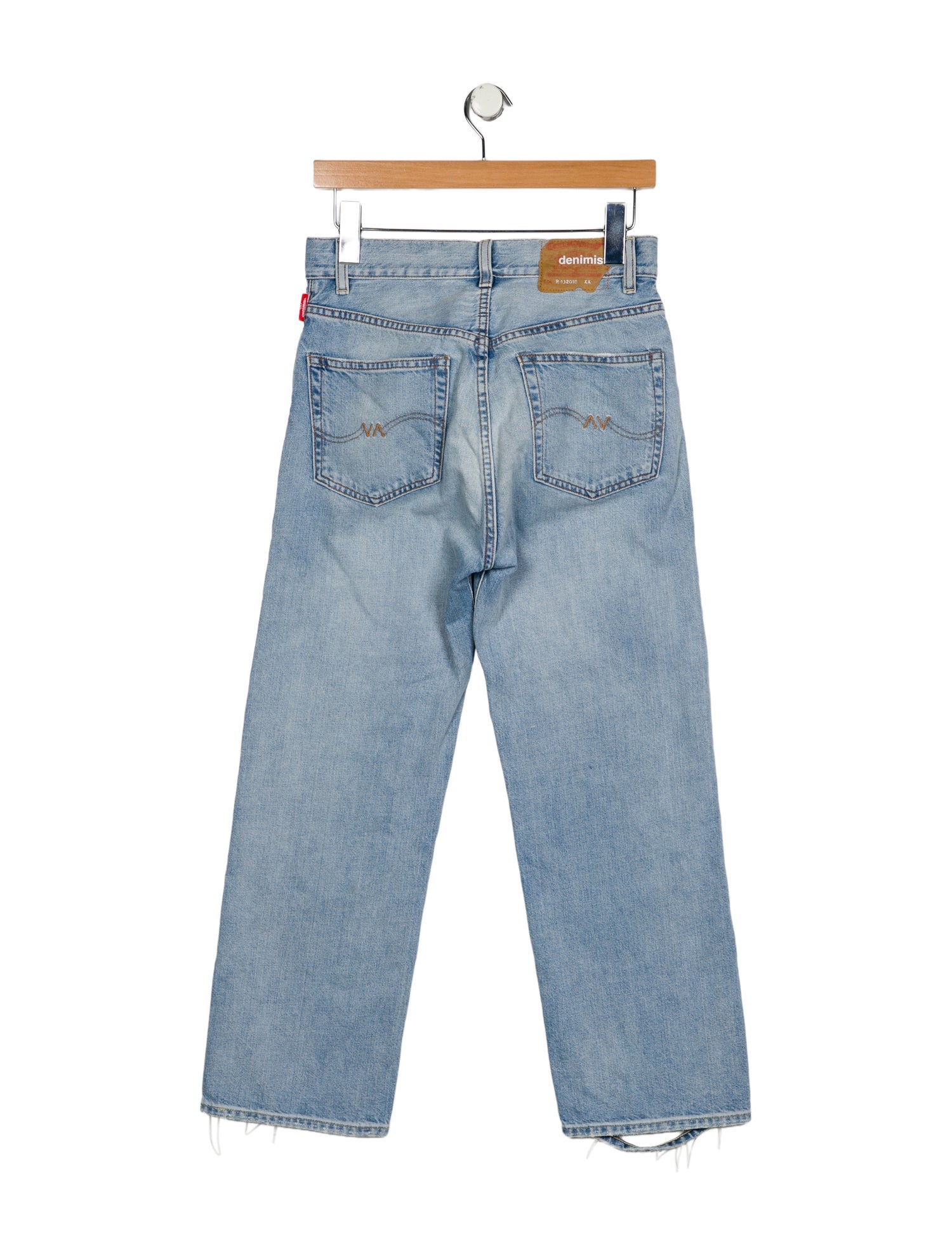 Denimist High-Rise Straight Leg Jeans