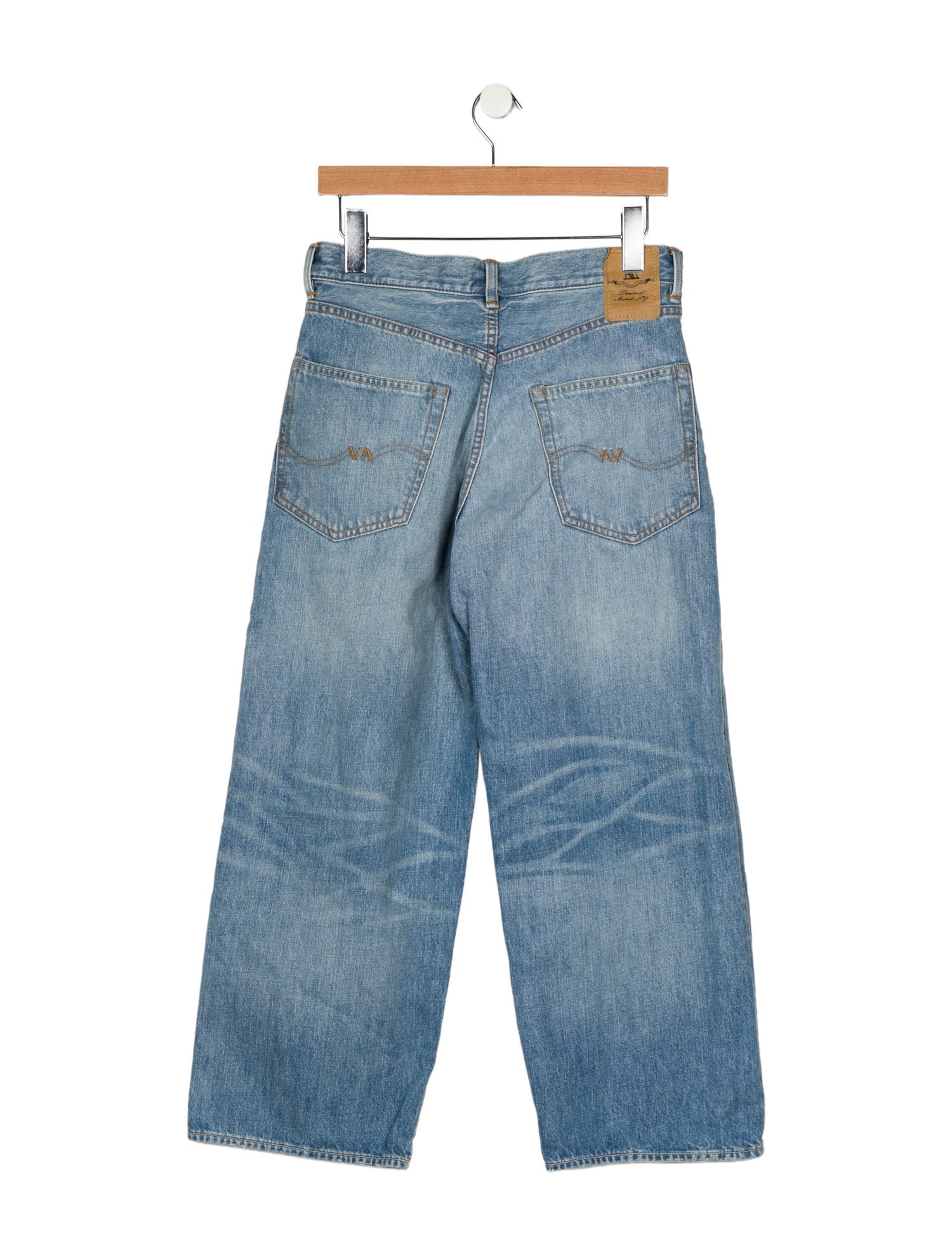 Denimist Mid-Rise Wide Leg Jeans