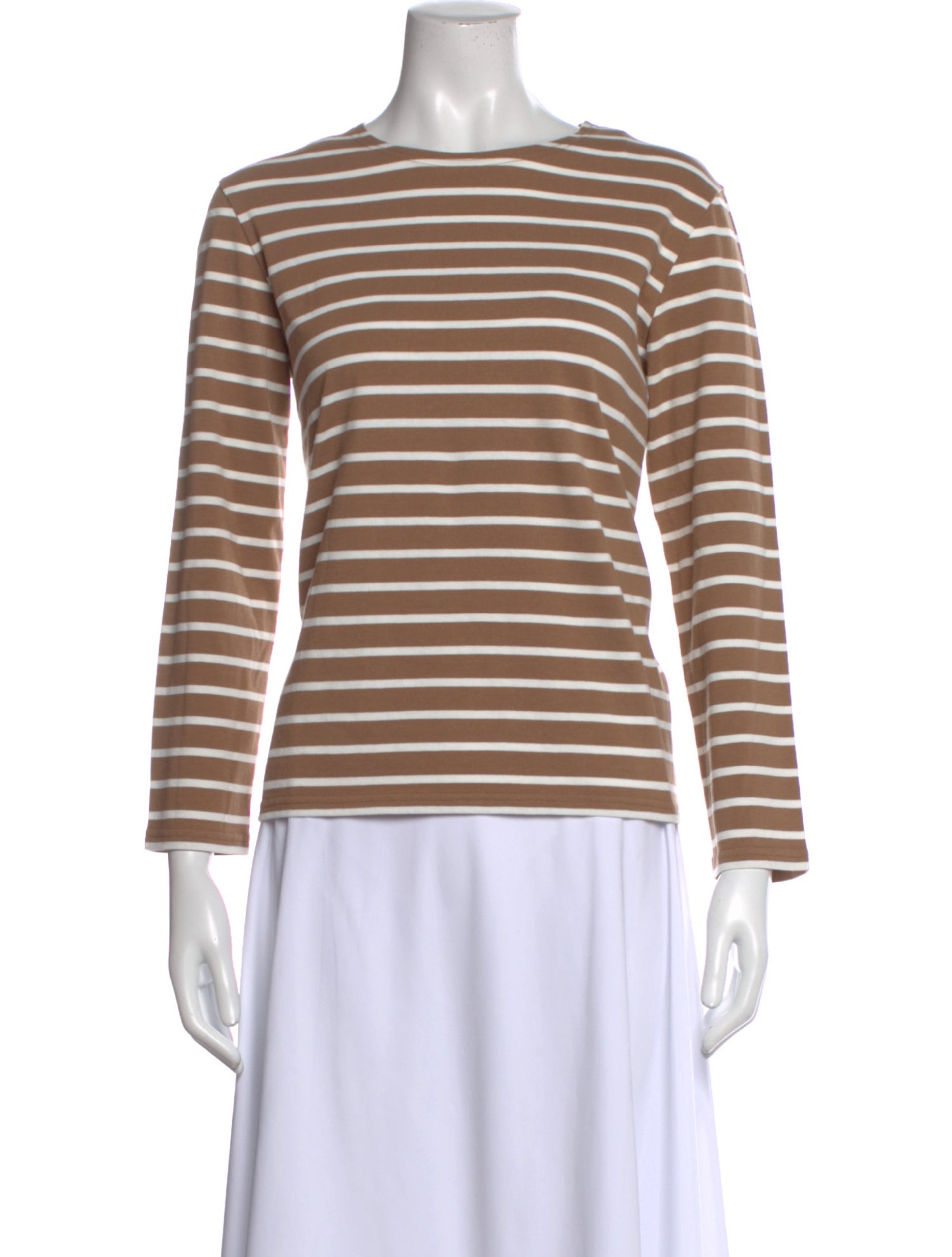 Striped Crew Neck T-Shirt w/ Tags