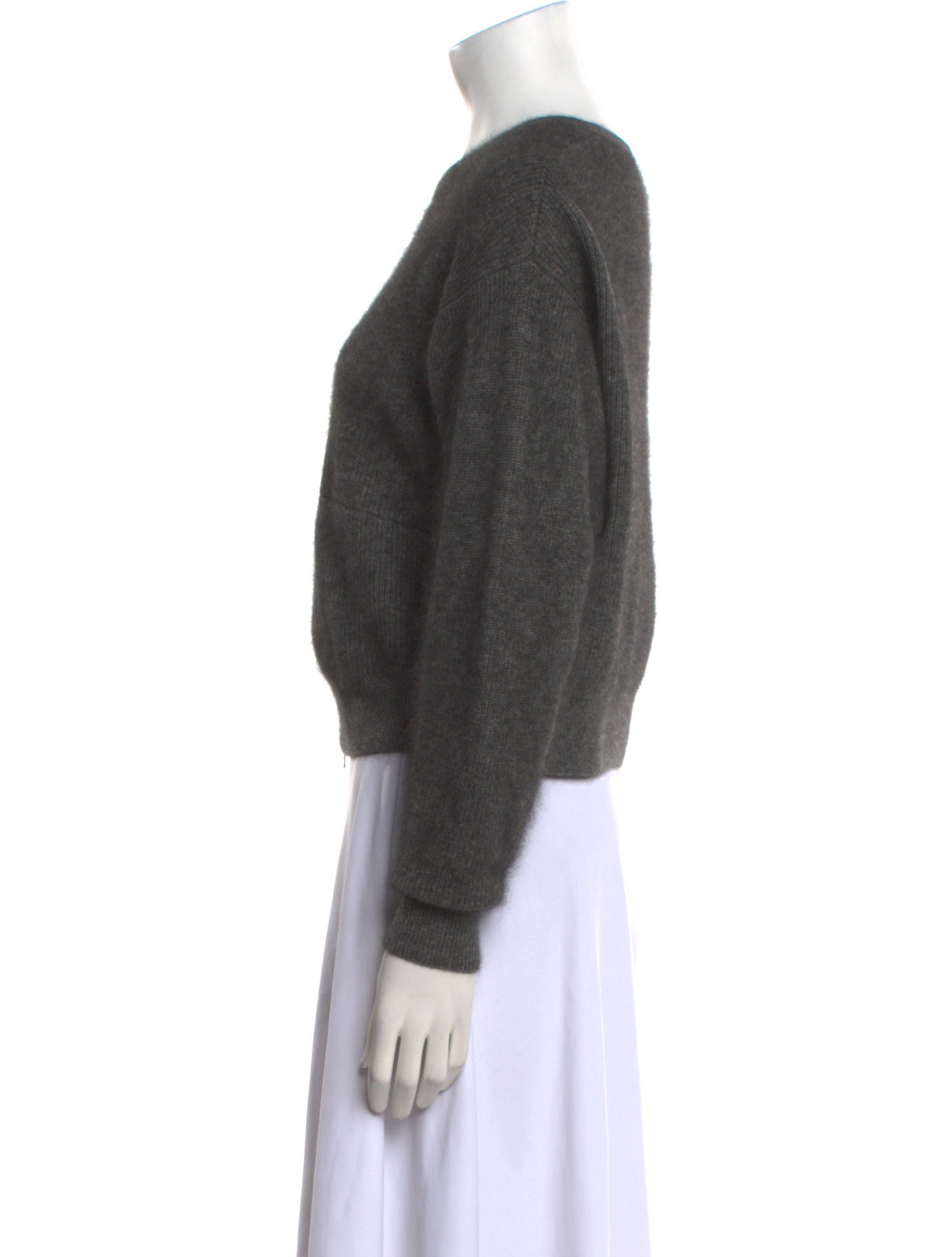 DES PRES Wool Crew Neck Sweater