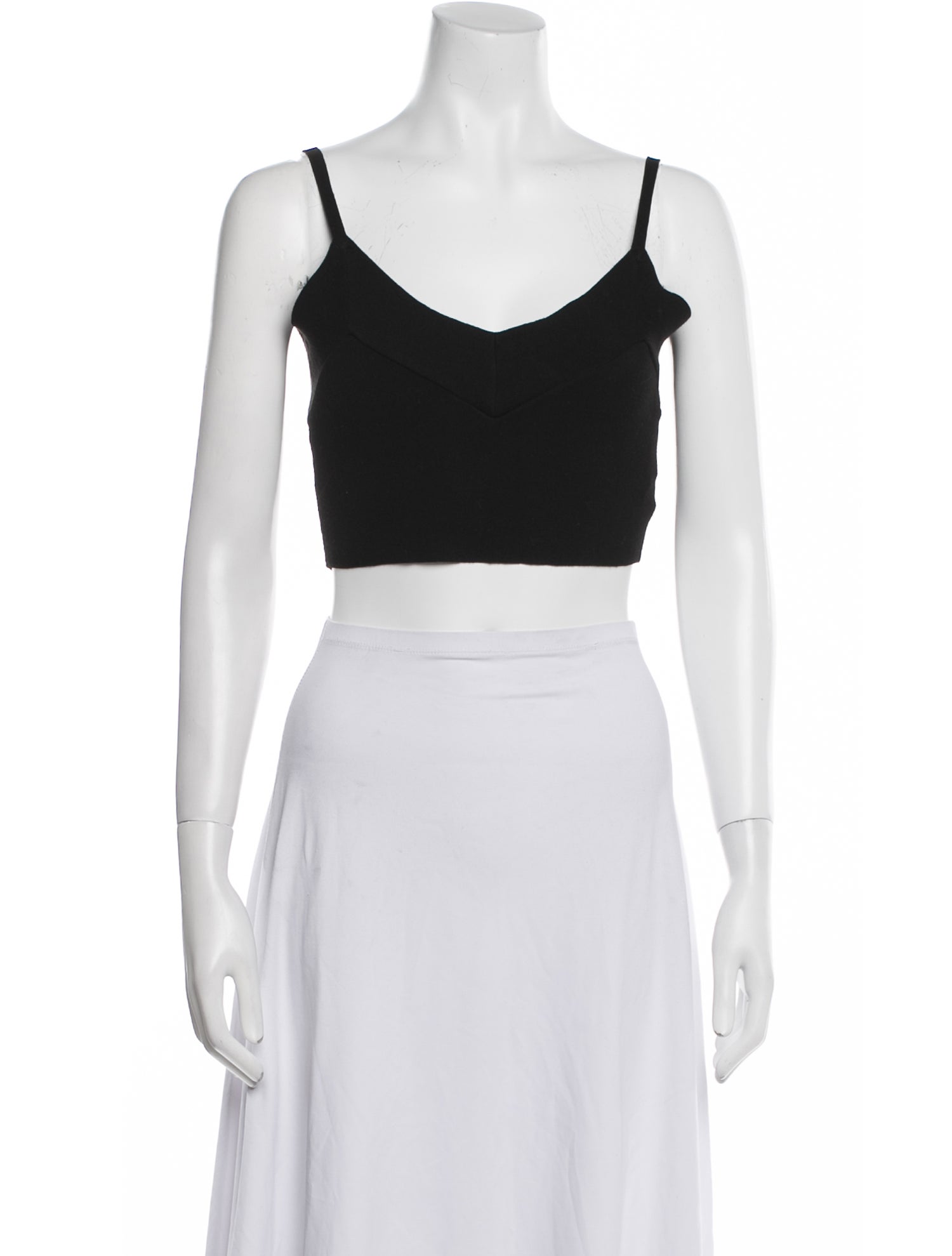 Drae Scoop Neck Sleeveless Crop Top