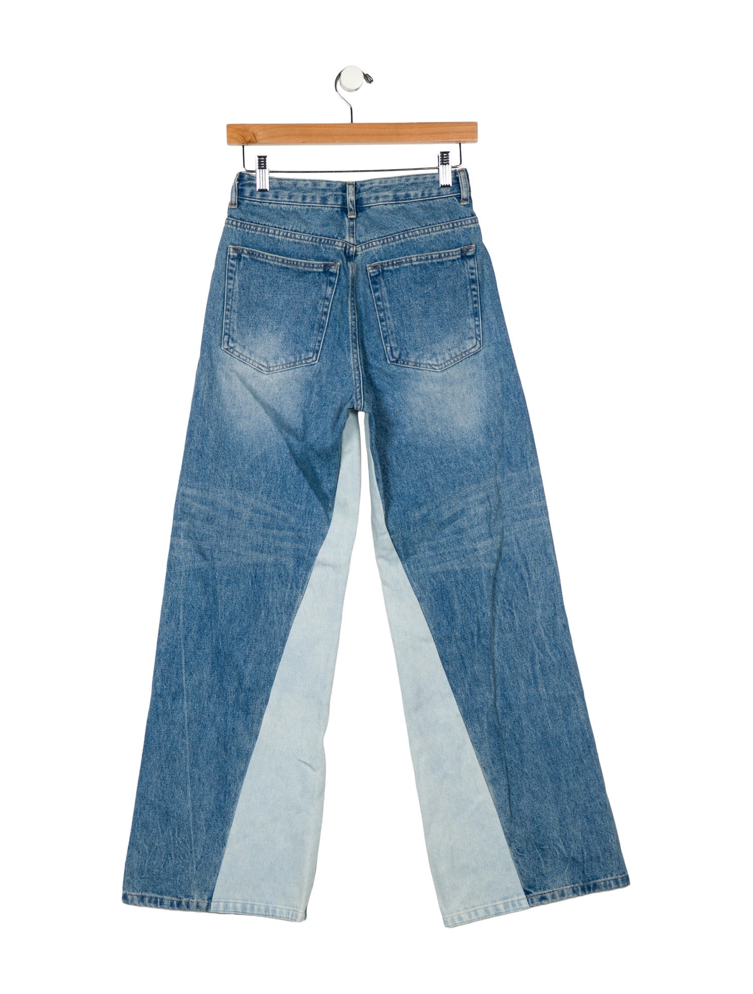 Drae Mid-Rise Wide Leg Jeans