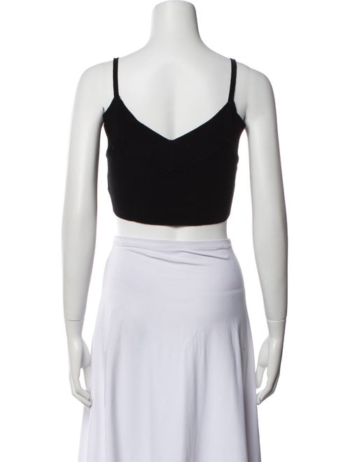 Drae V-Neck Sleeveless Crop Top