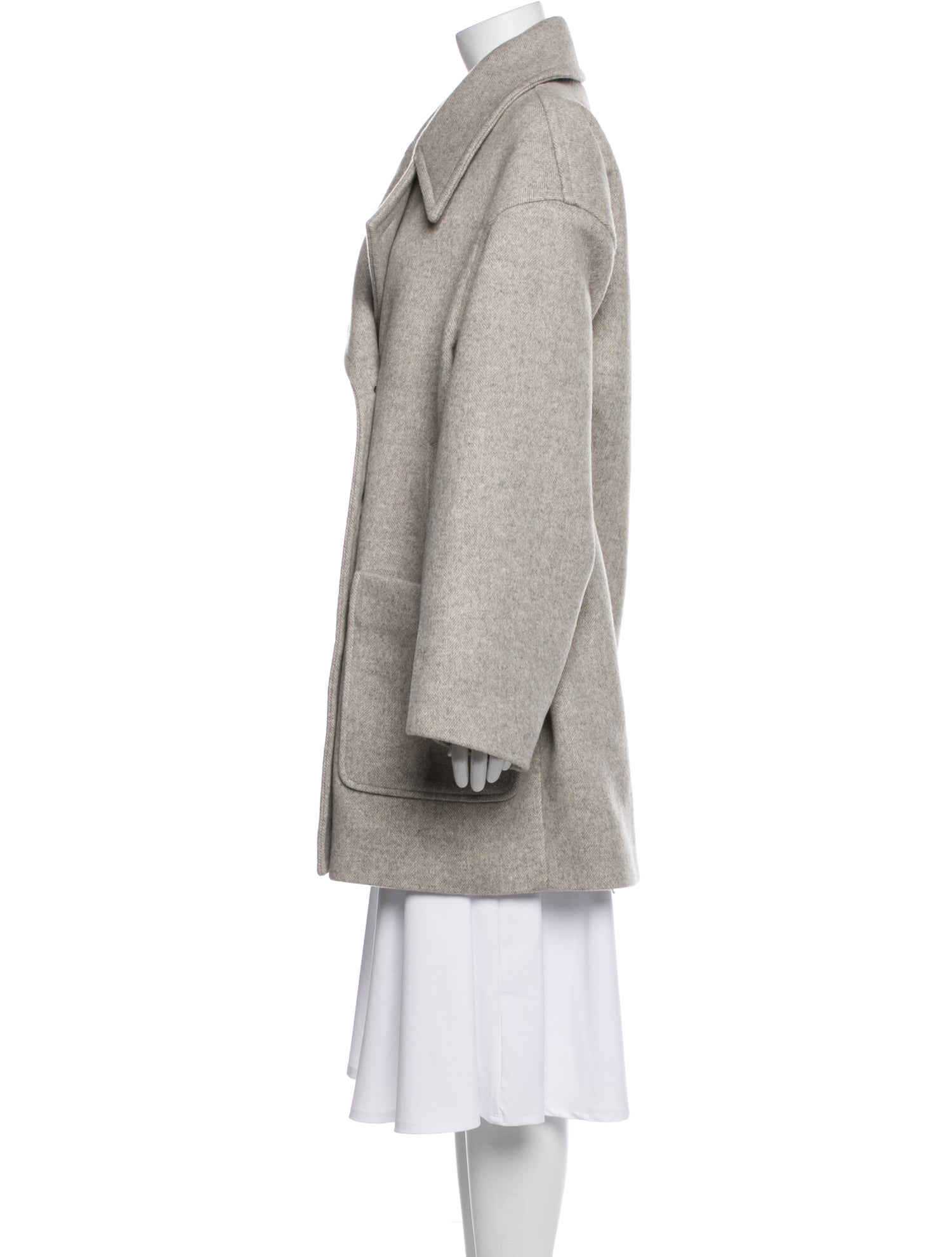 Drae Wool Peacoat