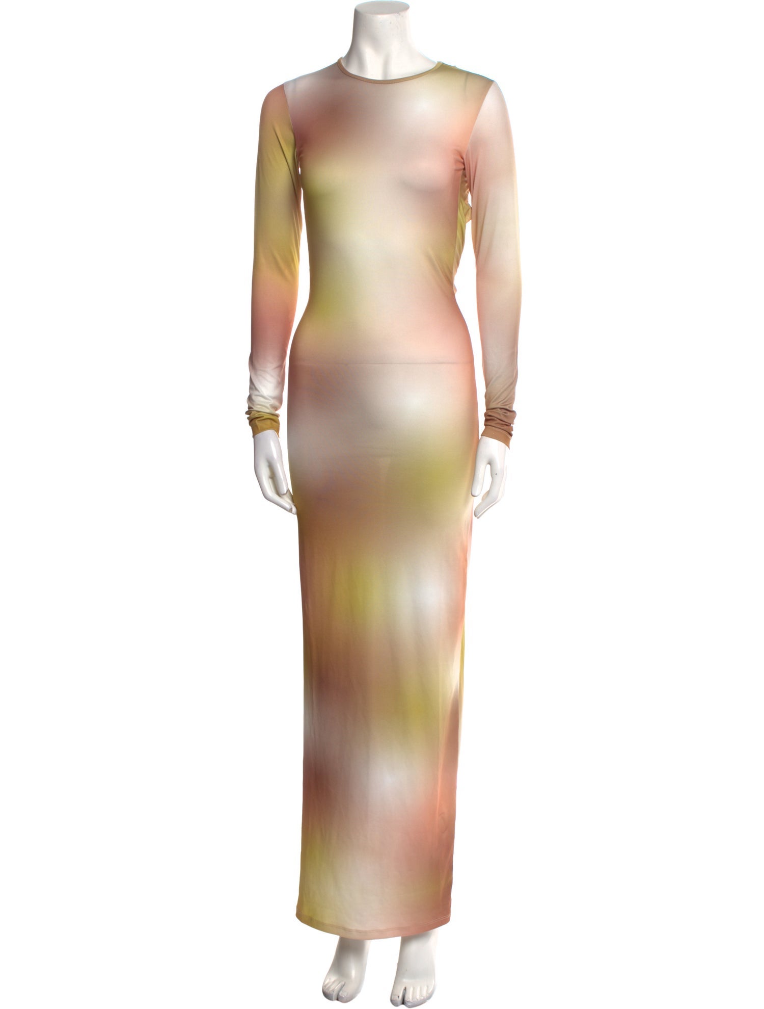 Dé Rococo Printed Long Dress w/ Tags