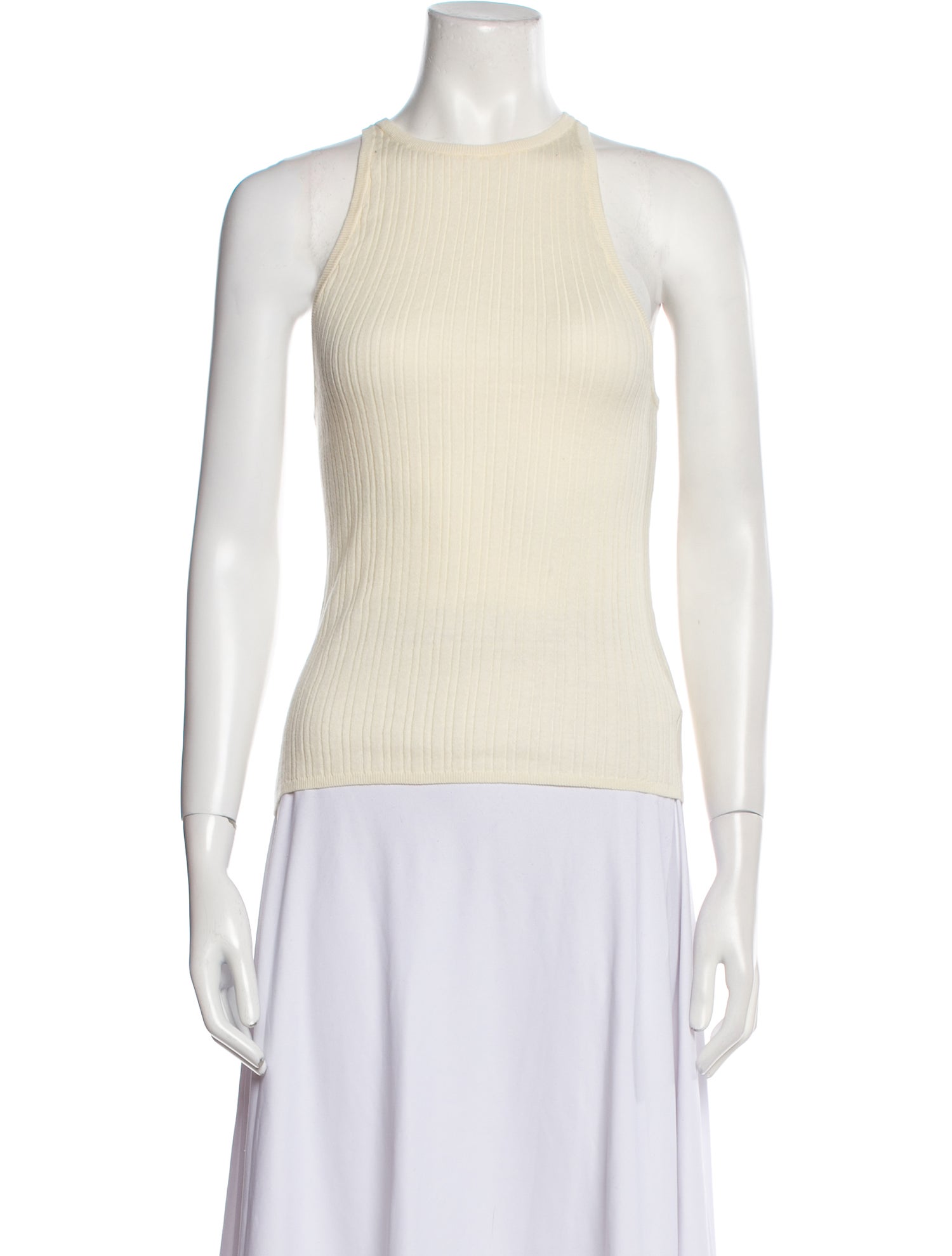 Dé Rococo Crew Neck Sleeveless Top w/ Tags