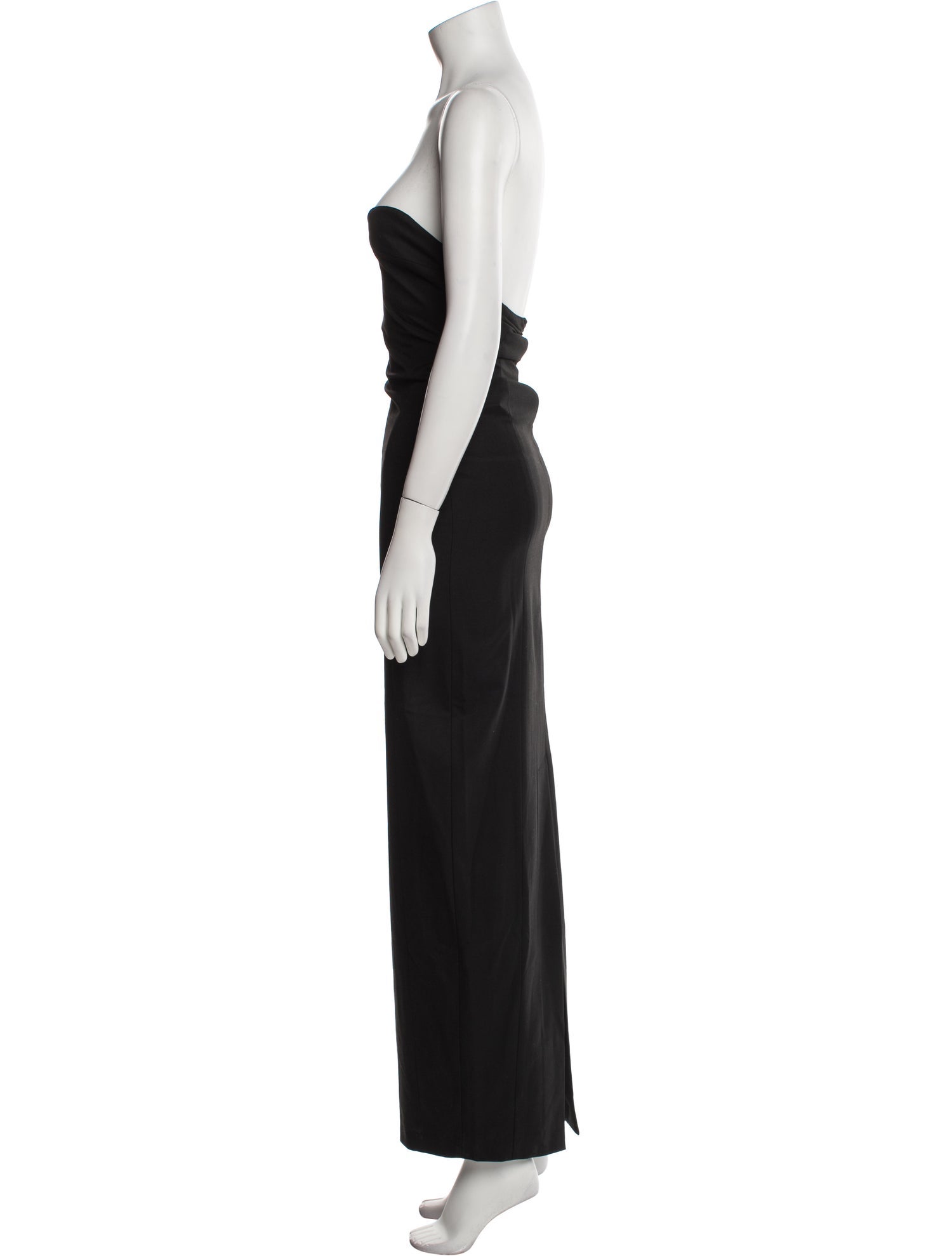 Dé Rococo Strapless Long Dress