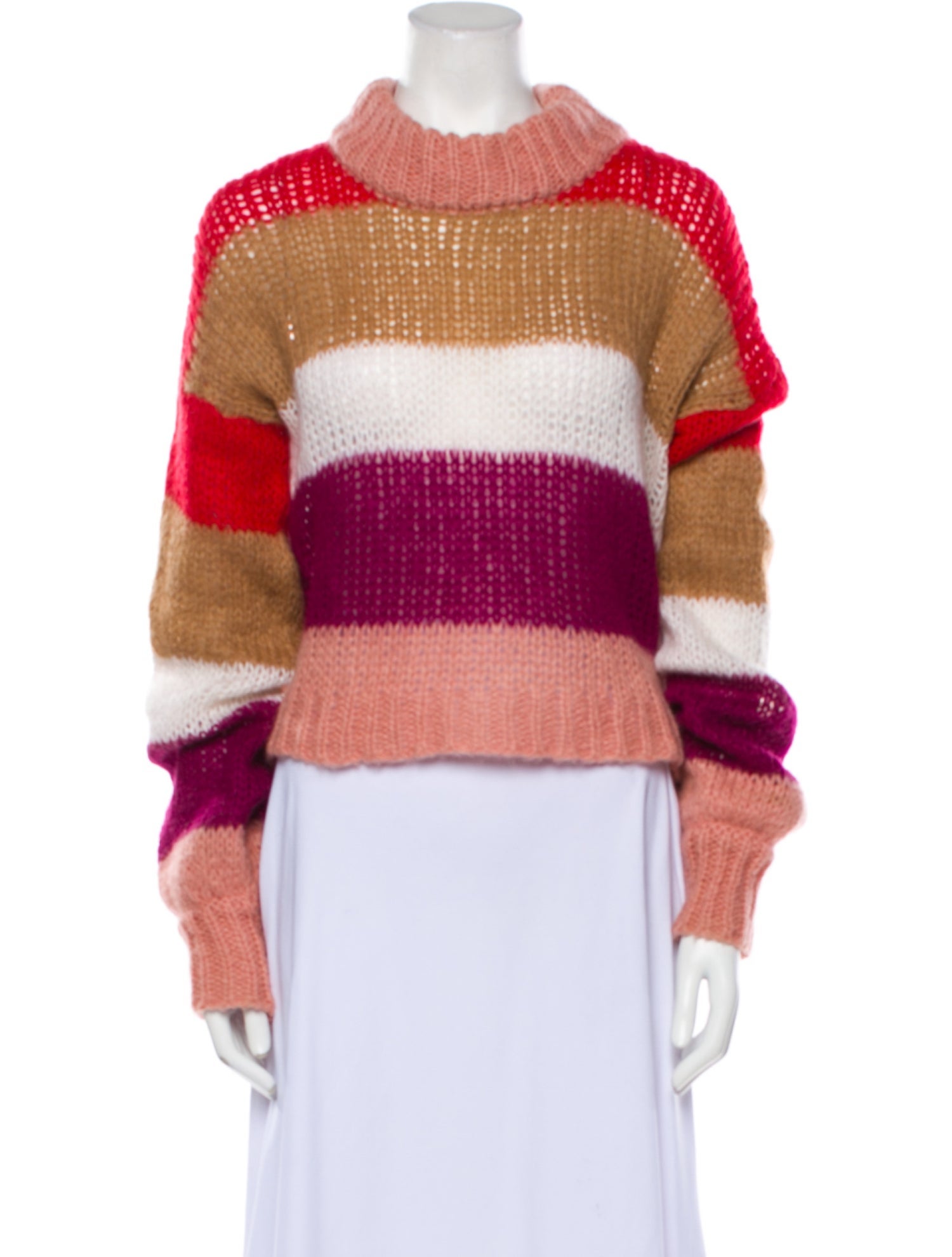 Dé Rococo Striped Crew Neck Sweater