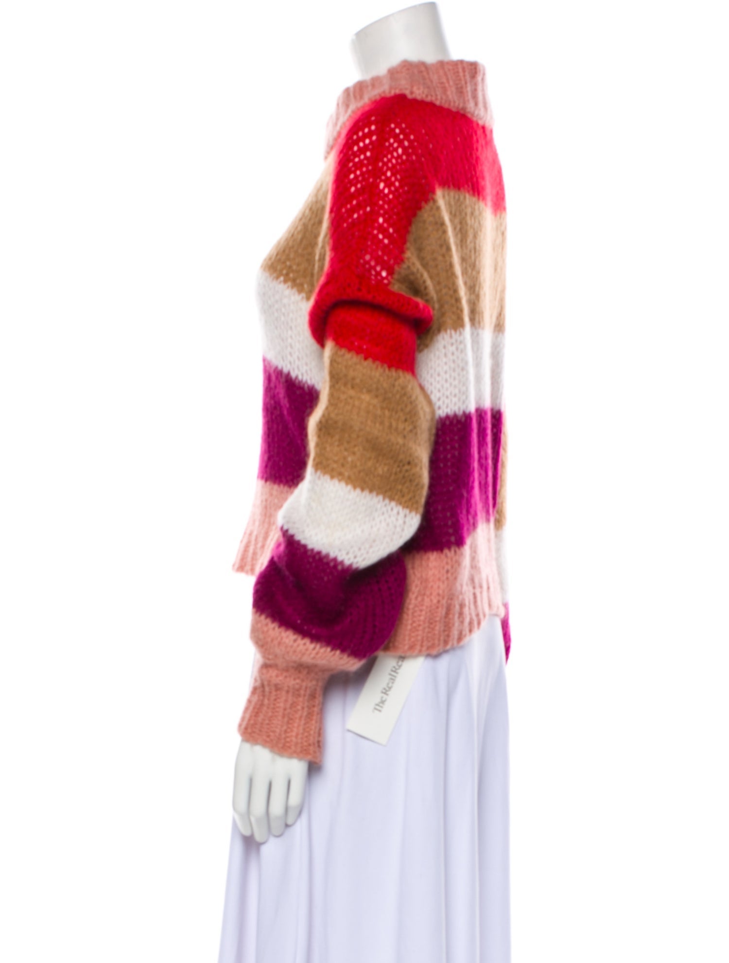 Dé Rococo Striped Crew Neck Sweater