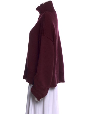 Dé Rococo Graphic Print Mock Neck Sweater