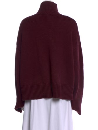 Dé Rococo Graphic Print Mock Neck Sweater