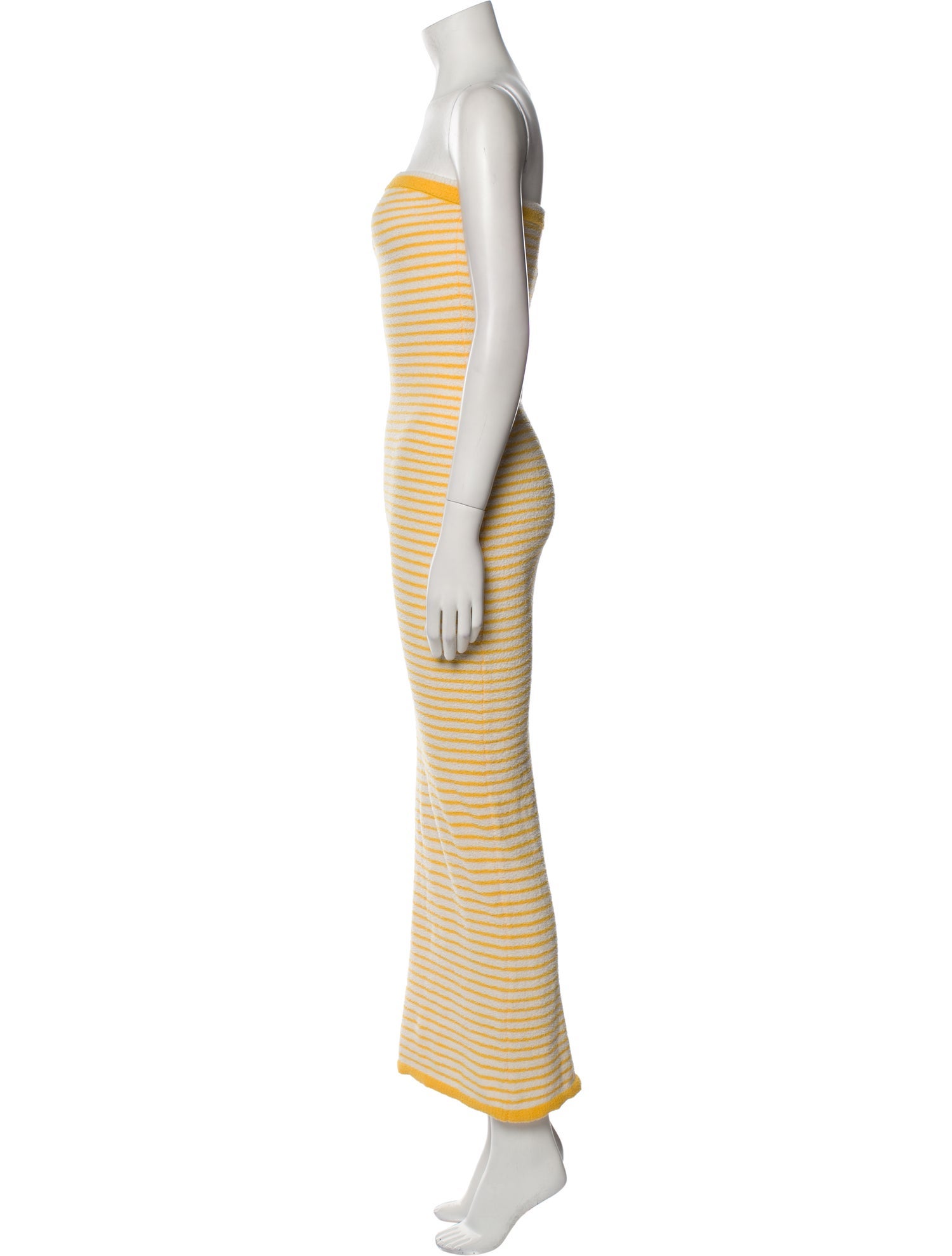 Dé Rococo Striped Long Dress w/ Tags