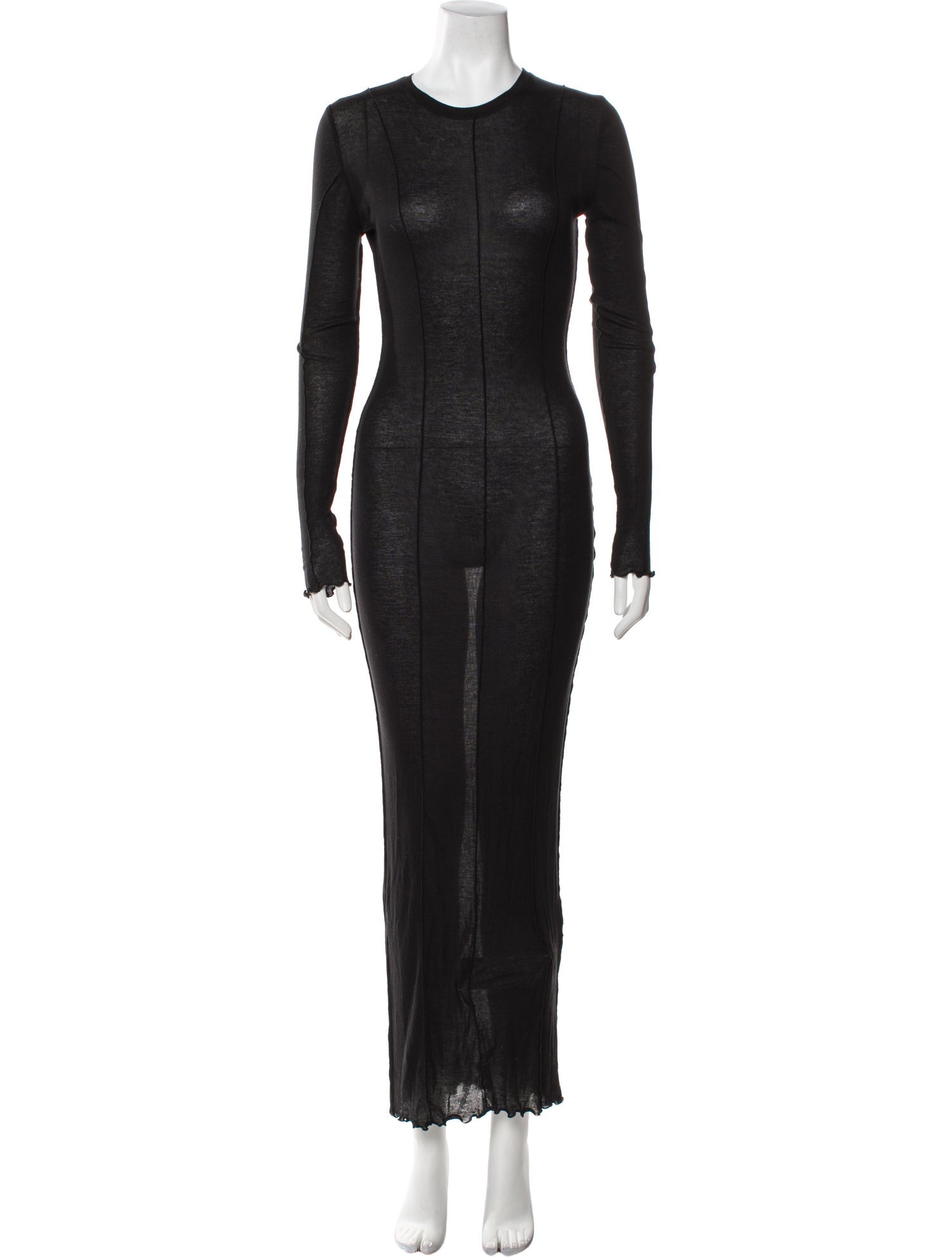 Dé Rococo Crew Neck Long Dress