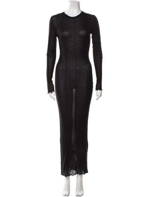 Dé Rococo Crew Neck Long Dress