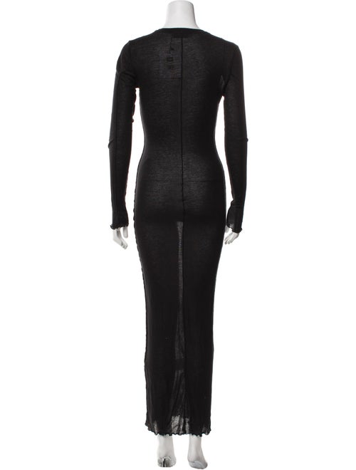 Dé Rococo Crew Neck Long Dress