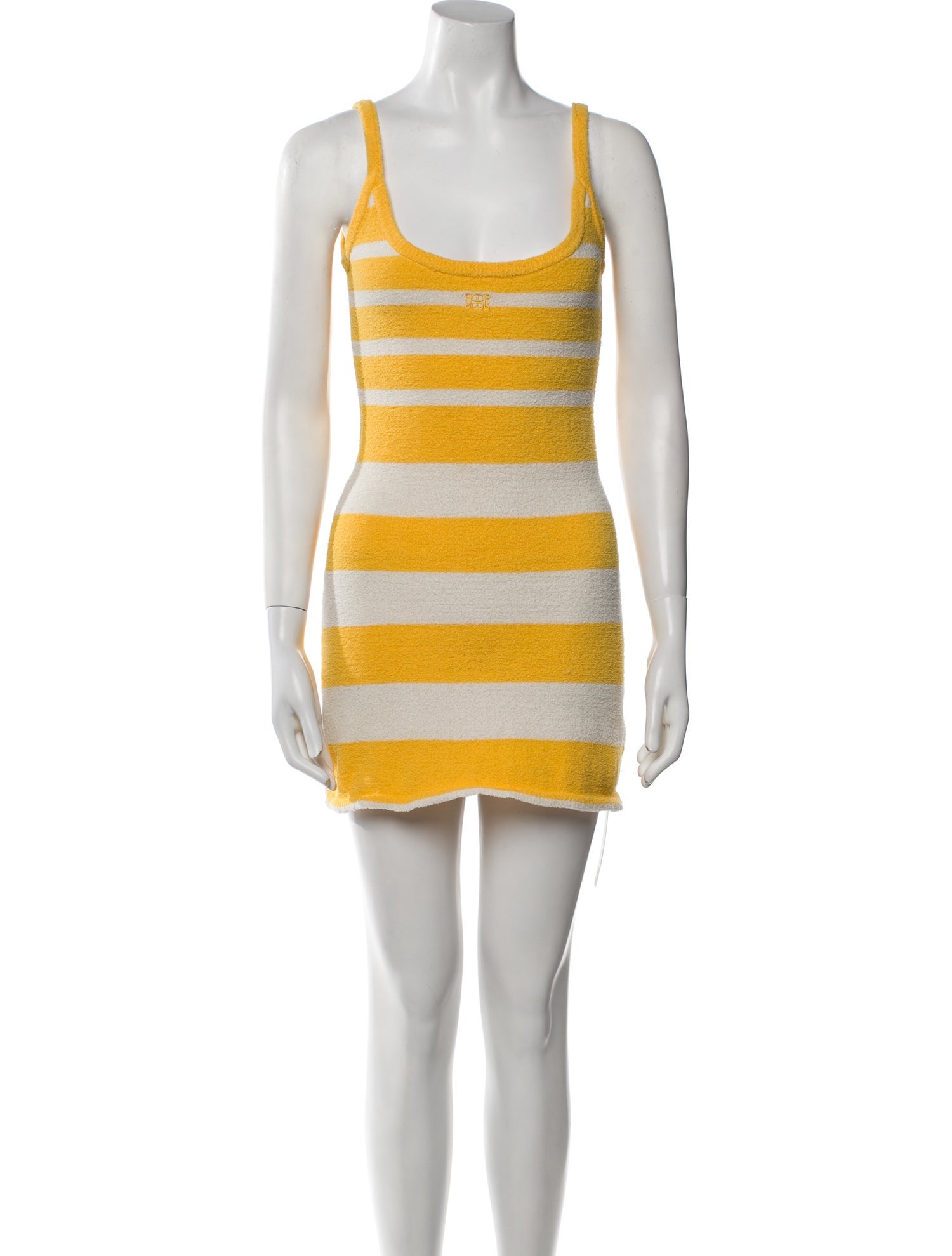 Dé Rococo Striped Mini Dress