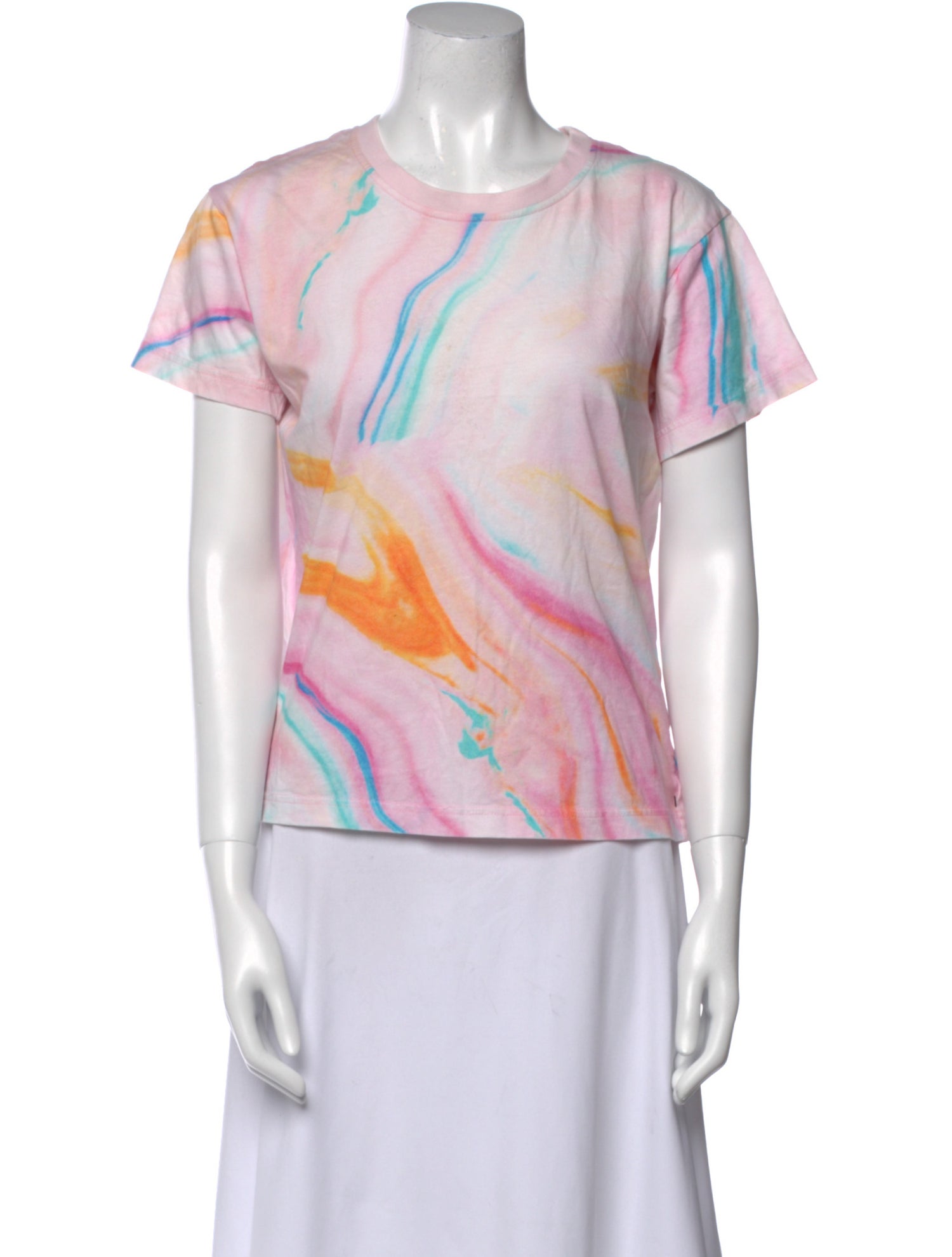 Dé Rococo Printed Crew Neck T-Shirt