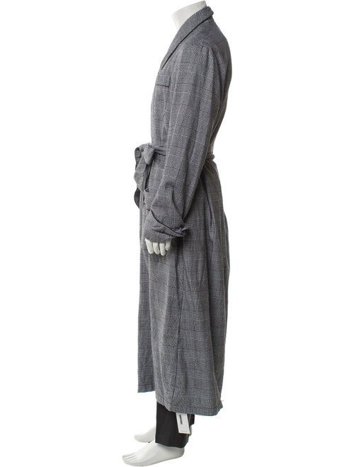 Derek Rose Plaid Print Robe