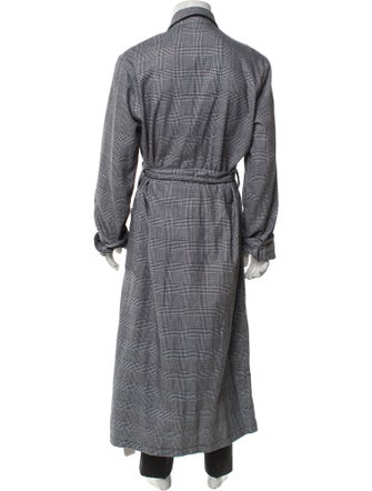Derek Rose Plaid Print Robe